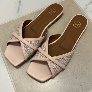 NWOB Malone Souliers Perla Flat Sandal